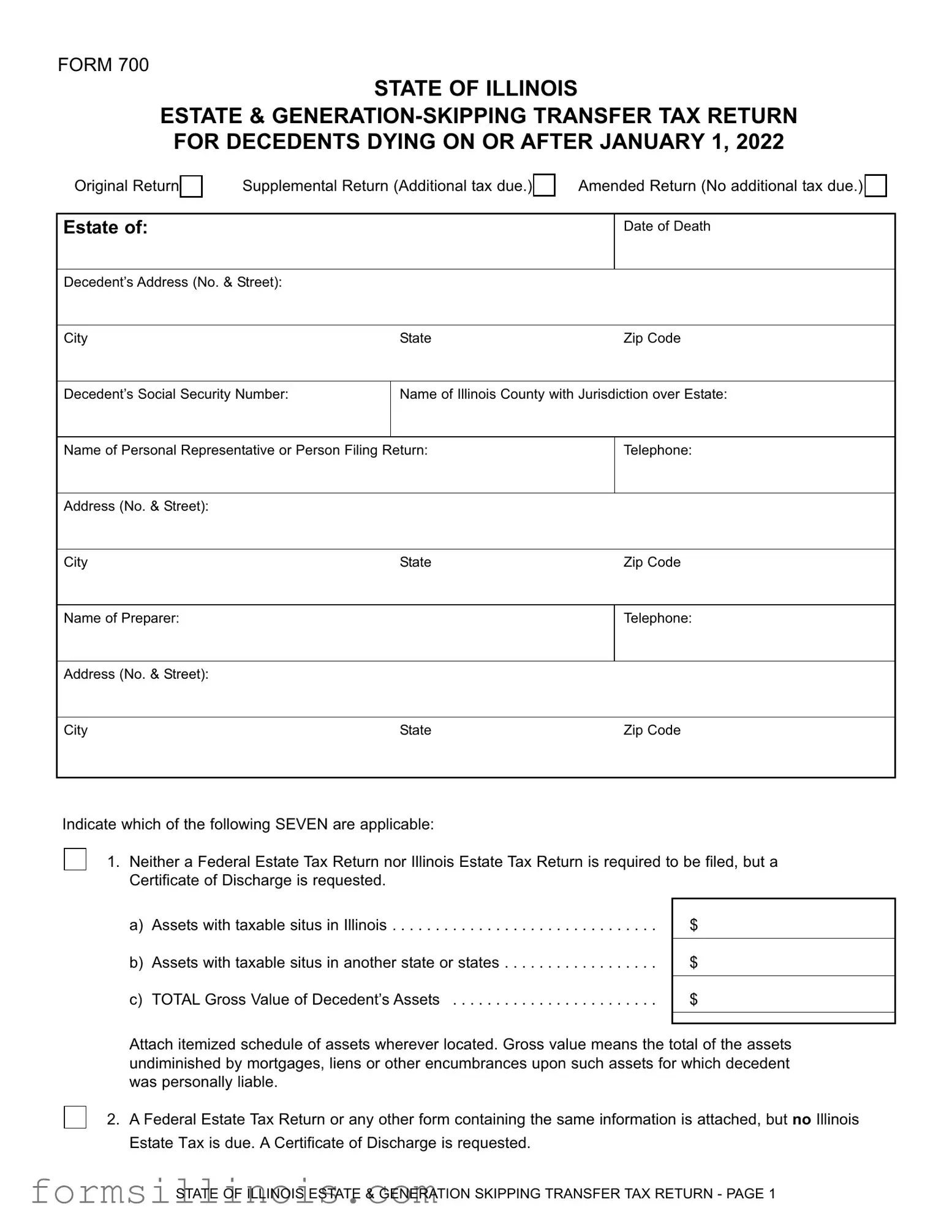 Free Illinois 700 Template