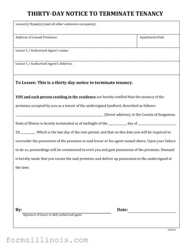 Free Illinois Vacate Template
